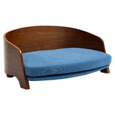 Modish Habitat Jisoo Walnut Wood Pet Sofa