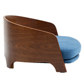 Modish Habitat Jisoo Walnut Wood Pet Sofa