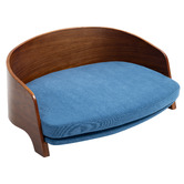 Modish Habitat Jisoo Walnut Wood Pet Sofa