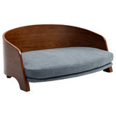 Modish Habitat Jisoo Walnut Wood Pet Sofa