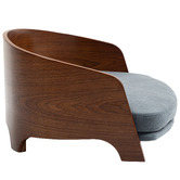 Modish Habitat Jisoo Walnut Wood Pet Sofa
