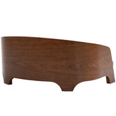 Modish Habitat Jisoo Walnut Wood Pet Sofa