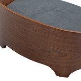 Modish Habitat Jisoo Walnut Wood Pet Sofa