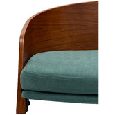 Modish Habitat Jisoo Walnut Wood Pet Sofa
