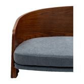 Modish Habitat Jisoo Walnut Wood Pet Sofa