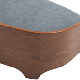 Modish Habitat Jisoo Walnut Wood Pet Sofa