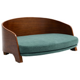 Modish Habitat Jisoo Walnut Wood Pet Sofa