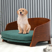 Modish Habitat Jisoo Walnut Wood Pet Sofa