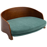 Modish Habitat Jisoo Walnut Wood Pet Sofa