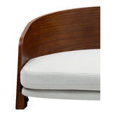 Modish Habitat Jisoo Walnut Wood Pet Sofa