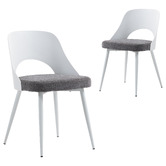 Modish Habitat Rowan Chenille Dining Chairs