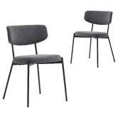 Modish Habitat Ellis Chenille Dining Chairs