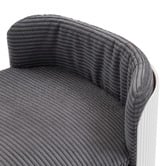 Modish Habitat White &amp; Grey Avery Medium Corduroy Pet Sofa