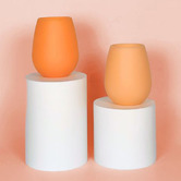Porter Green 2 Piece Fegg 350ml Silicone Tumbler Set