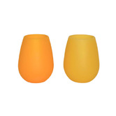 Porter Green 2 Piece Fegg 350ml Silicone Tumbler Set