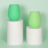 Porter Green 2 Piece Fegg 350ml Silicone Tumbler Set