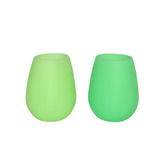 Porter Green 2 Piece Fegg 350ml Silicone Tumbler Set