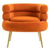 Shirley Lane Furniture Candice Velvet Accent Chair