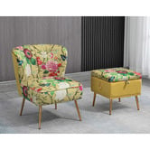 Shirley Lane Furniture Bianca Upholstered Accent Chair