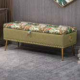 Shirley Lane Furniture Viance Storage Ottoman Bench