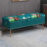 Shirley Lane Furniture Daniella Storage Ottoman Bench