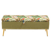 Shirley Lane Furniture Viance Storage Ottoman Bench