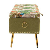 Shirley Lane Furniture Viance Storage Ottoman Bench