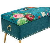 Shirley Lane Furniture Daniella Storage Ottoman Bench