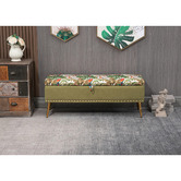 Shirley Lane Furniture Viance Storage Ottoman Bench