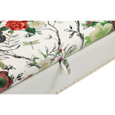 Shirley Lane Furniture Veluz Storage Ottoman Bench