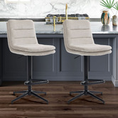Shirley Lane Furniture Frank Adjustable Barstools