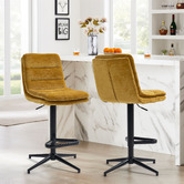 Shirley Lane Furniture Frank Adjustable Barstools