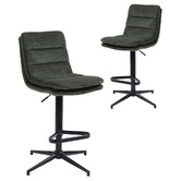 Shirley Lane Furniture Frank Adjustable Barstools
