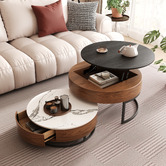 Shirley Lane Furniture 2 Piece Luisa Nesting Coffee Table Set