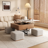 Shirley Lane Furniture 4 Seater Merritt Coffee Table &amp; Chair Set