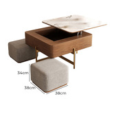 Shirley Lane Furniture 4 Seater Merritt Coffee Table &amp; Chair Set