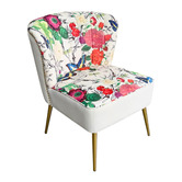 Shirley Lane Furniture Terrell Velvet Accent Chair