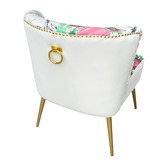 Shirley Lane Furniture Terrell Velvet Accent Chair