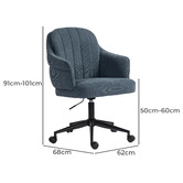 Shirley Lane Furniture Midland Upholstered Office Chair