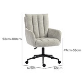 Shirley Lane Furniture Weston Upholstered Office Chair