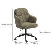 Shirley Lane Furniture Hammond Upholstered Office Chair