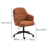 Shirley Lane Furniture Hammond Upholstered Office Chair