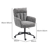 Shirley Lane Furniture Newport Upholstered Office Chair