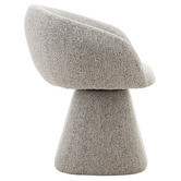 Shirley Lane Furniture Freya Upholstered Swivel Dining Chair
