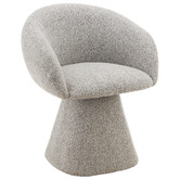 Shirley Lane Furniture Freya Upholstered Swivel Dining Chair