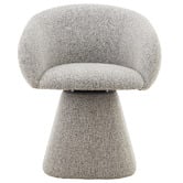 Shirley Lane Furniture Freya Upholstered Swivel Dining Chair