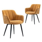Shirley Lane Furniture Allevia Chenille Dining Chairs
