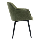 Shirley Lane Furniture Allevia Chenille Dining Chairs