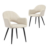 Shirley Lane Furniture Astoria Chenille Dining Chairs