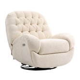 Shirley Lane Furniture Merlin Electric Swivel Recliner Chair